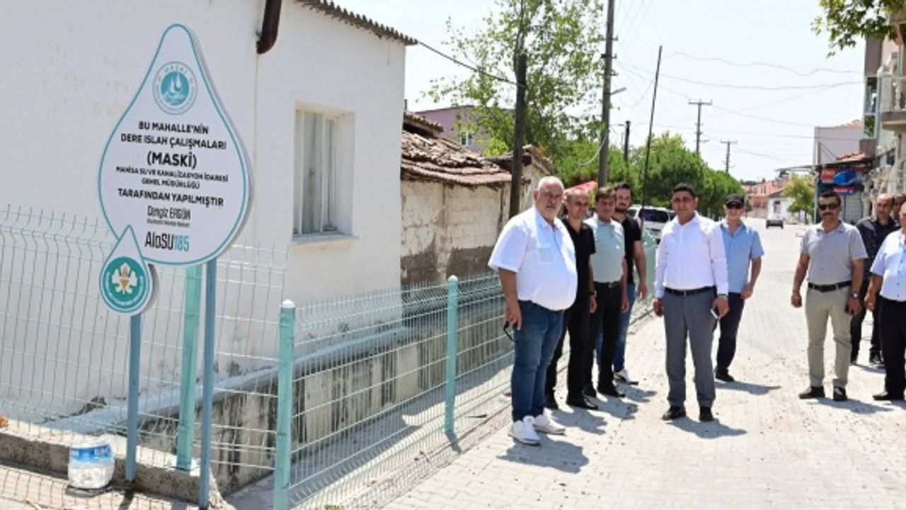 Süleymanlı’da dere yatağı güvenli hale getirildi   
