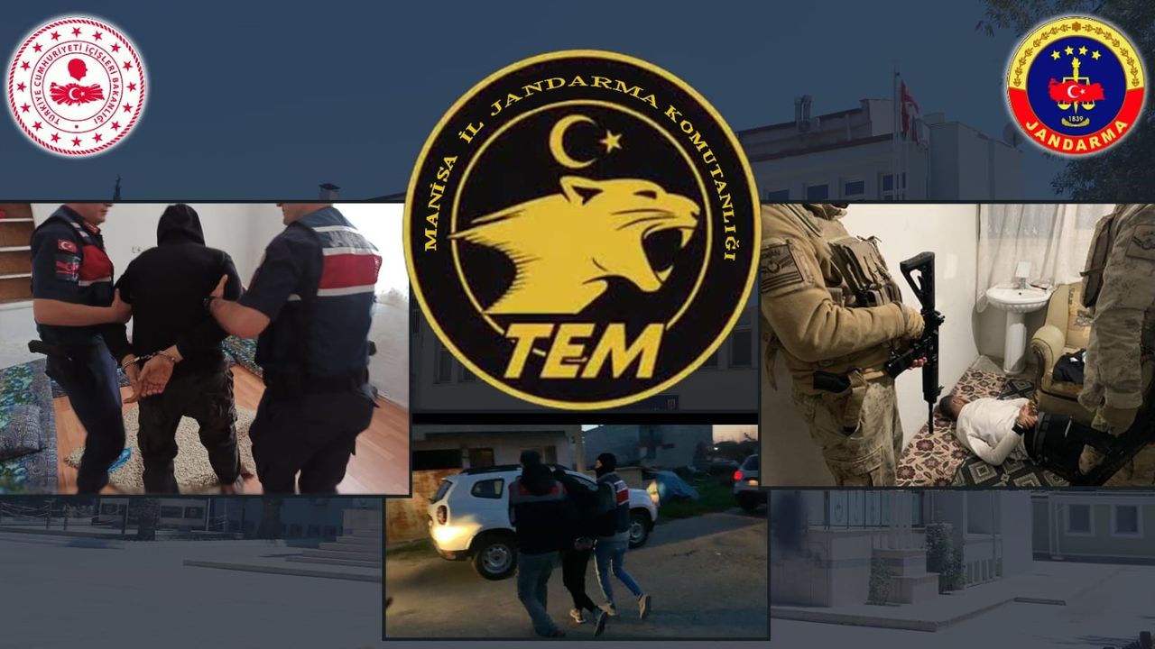 Manisa'da PKK/KCK operasyonları devam ediyor