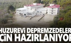 Yapımı tamamlanmak üzere olan huzurevinin kapıları depremzedeler için açılacak 