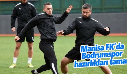 Manisa FK, Bodrumspor maçı hazırlıklarını tamamladı  