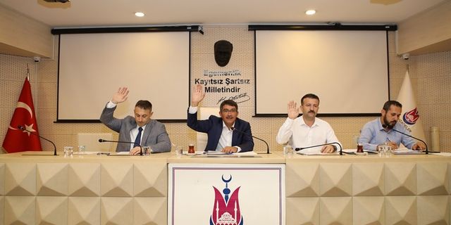 Şehzadeler Belediyesi temmuz ayı meclis toplantısı yapıldı