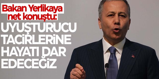 Bakan Yerlikaya, Manisa’da konuştu