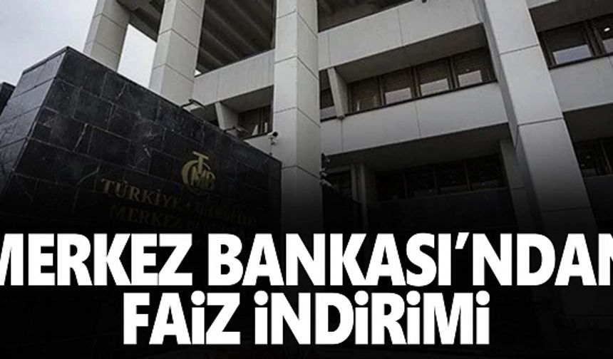 Merkez Bankası faiz kararını açıkladı