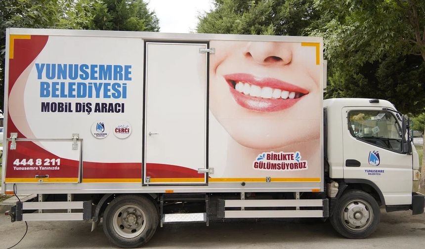 Yunusemre’de mobil diş aracı hizmete başlıyor
